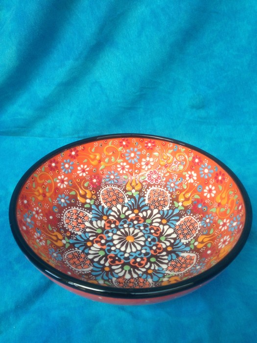 Ceramic Lace Bowl<br/>20cm