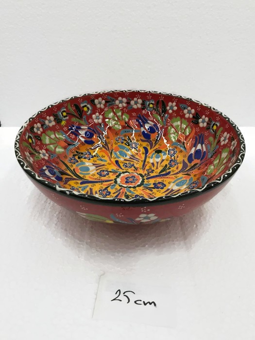 Ceramic Relief Bowl<br/>25cm