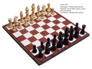 Wooden Chess Set<br/>2 sizes available