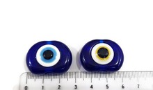 Plastic Evil Eyes Bead Oval (2,50 cm)