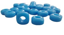Plastic Beads (100 pcs pack)<br/>1,20 x 0,60 cm