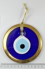 Traditional Evil Eye (gold trim)