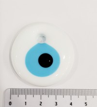 Evil Eye 4cm (White)