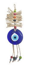 Evil Eye Macrome Ornament<br/>(25x7cm)
