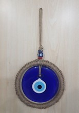 Evil Eye Macrome Ornament <br/>34x17cm