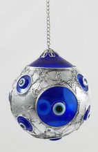 Glass Ball Ornament 9cm)