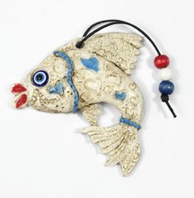 Polyester Mini Fish Ornament (10x11cm)