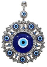 Evil Eye Metal Ornament  <br/>(23x17cm)