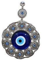 Evil Eye Metal Ornament  <br/>(24x16cm)
