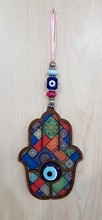 WOODEN COLORFUL WALL ORNAMENT<BR/>(27*10cm)