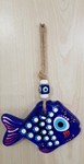 Glass Art Ornaments with Hand Painting <br/>14x23cm